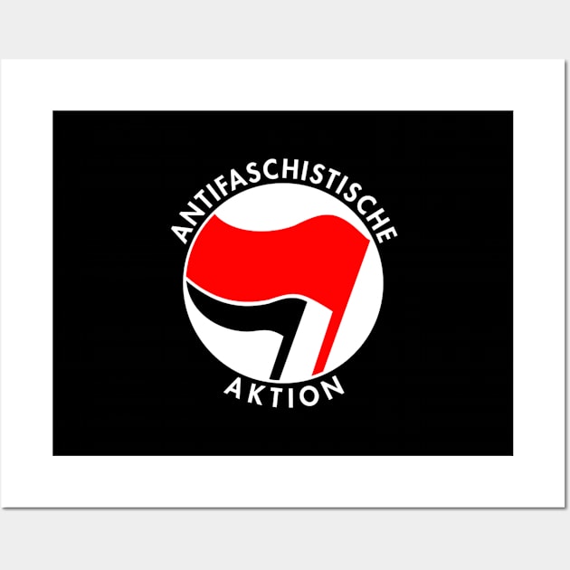 Vintage Germany Antifaschistische Aktion Anti-Fascist Wall Art by Flippin' Sweet Gear